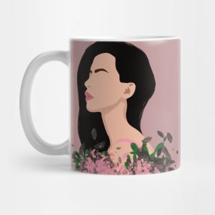 Spring woman Mug